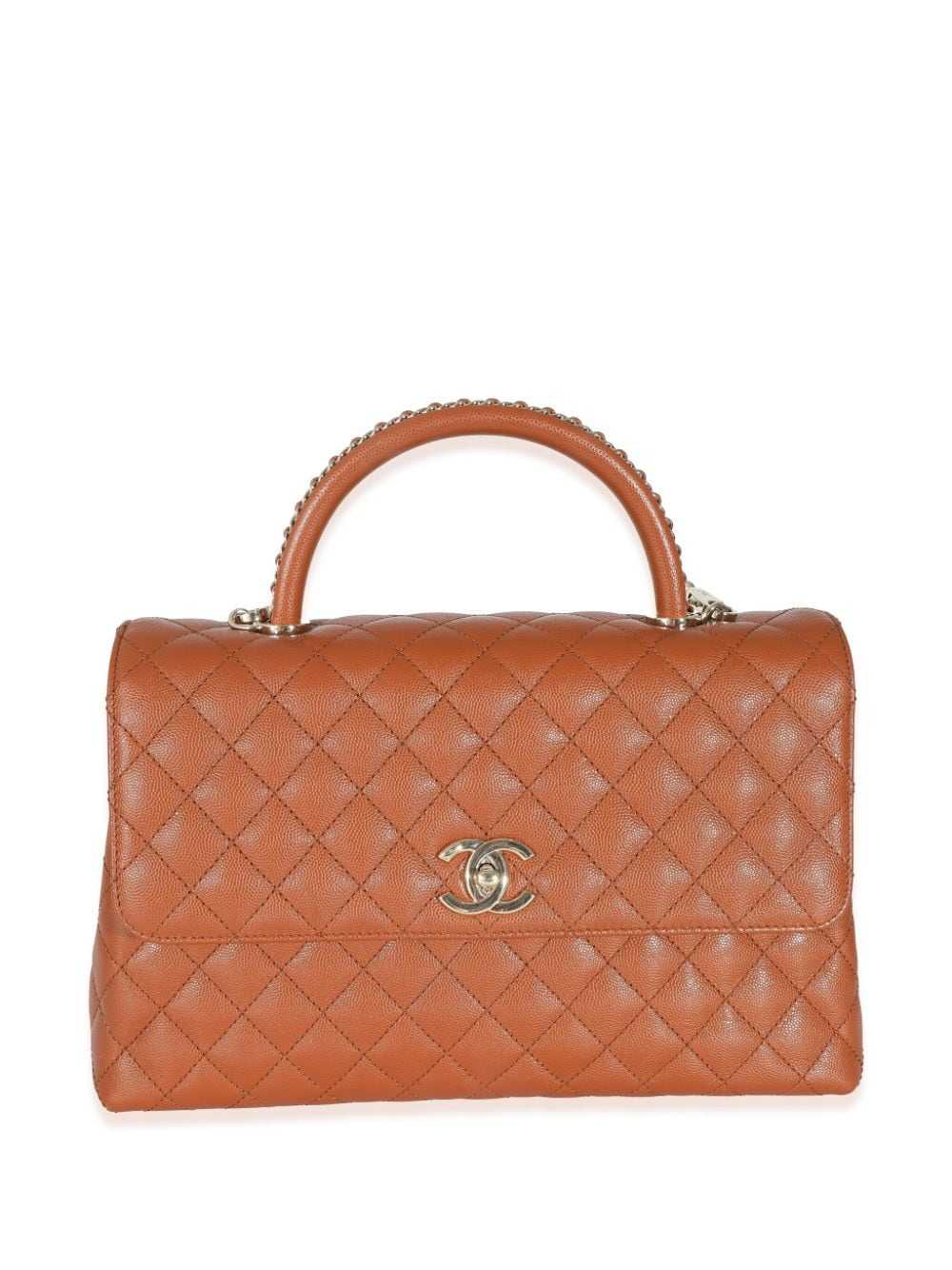 CHANEL Pre-Owned 2022 large CC turn-lock handbag … - image 1