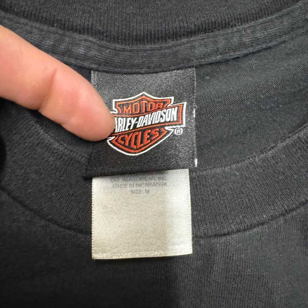 Vintage Harley-Davidson Shirt Mens Medium Pin Up … - image 5