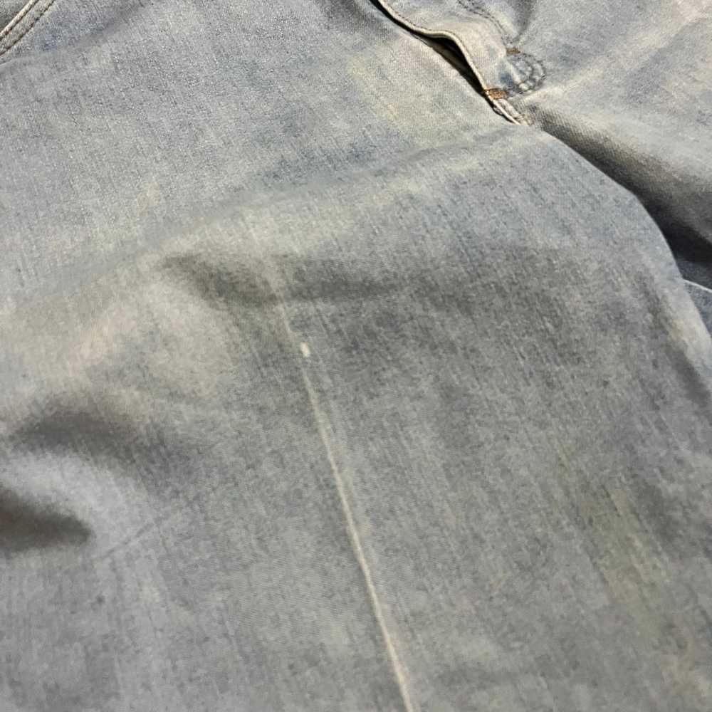 VINTAGE Wrangler Classic Blue Denim Jeans Hook Ey… - image 2