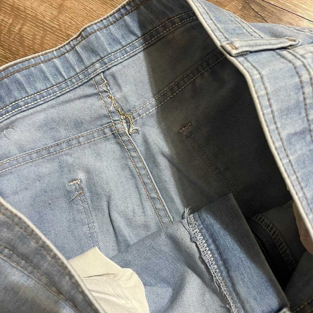 VINTAGE Wrangler Classic Blue Denim Jeans Hook Ey… - image 3