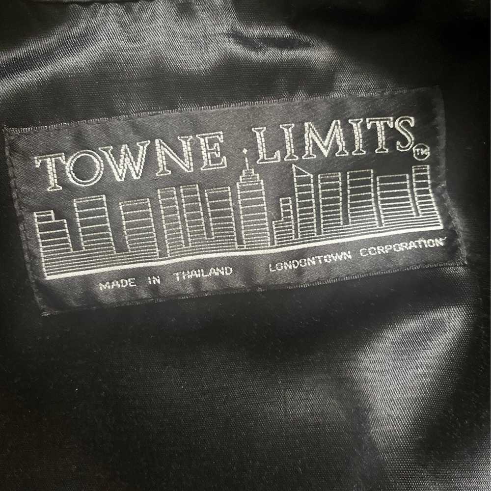 Vintage Towne Limits Trench coat raincoat sz 46 - image 10