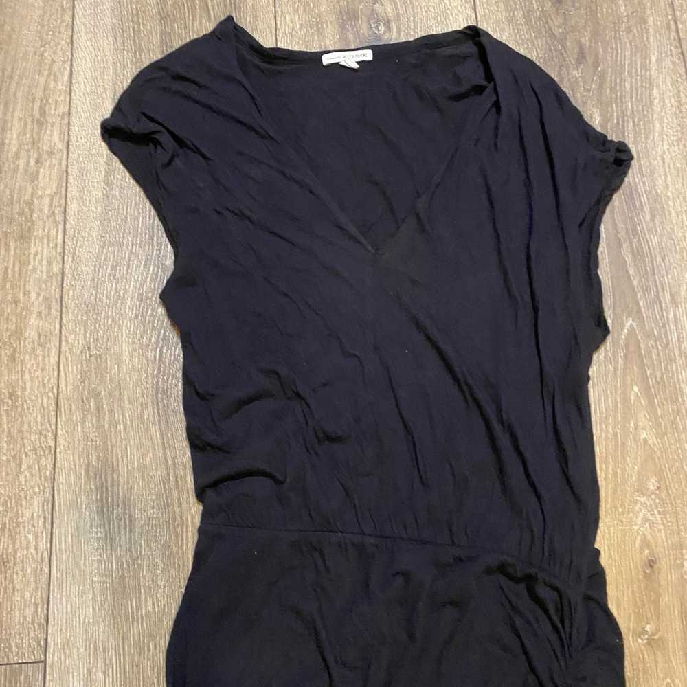 Standard James Perse Ruched Bodycon T Shirt Dress… - image 3
