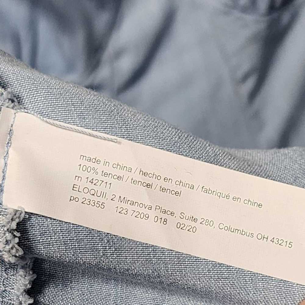Eloquii Chambray Cold Shoulder Midi Dress Size 16… - image 9