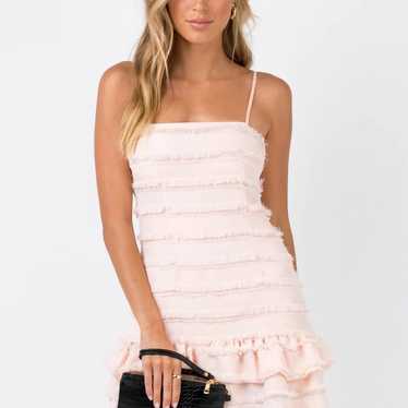 princess polly molina mini dress blush size S - image 1