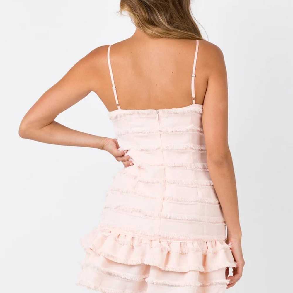 princess polly molina mini dress blush size S - image 4