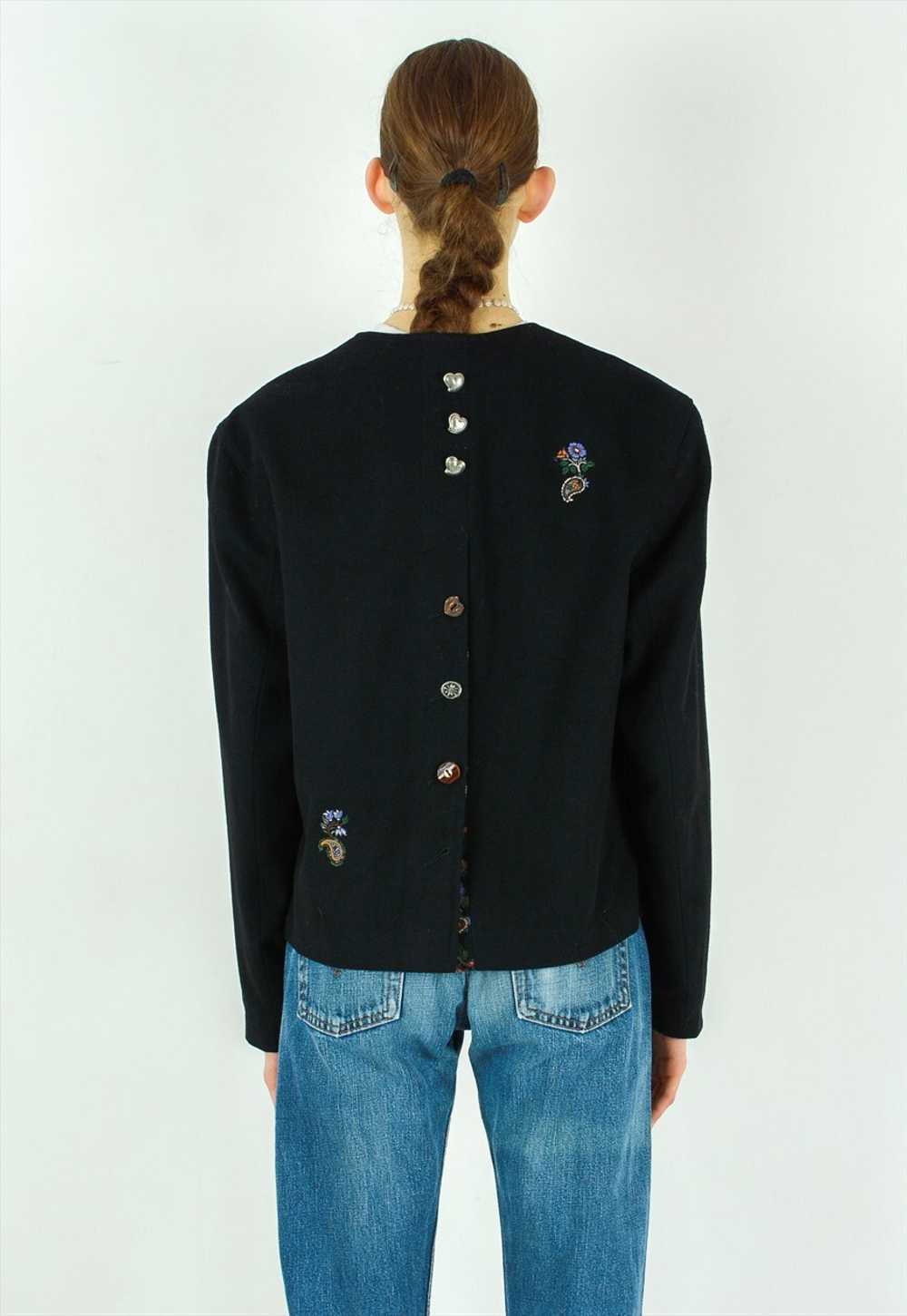 Julius Lang Wool Blazer Jacket Button Up Trachten… - image 2