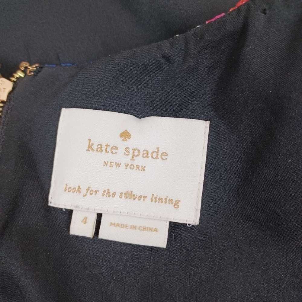 Kate Spade Silk Blend Sheath Dress Size 4 Women S… - image 4
