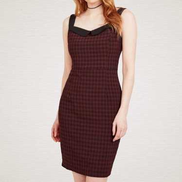 ModCloth Liza Luxe Hint Of Pinup Gingham Dress 3X 