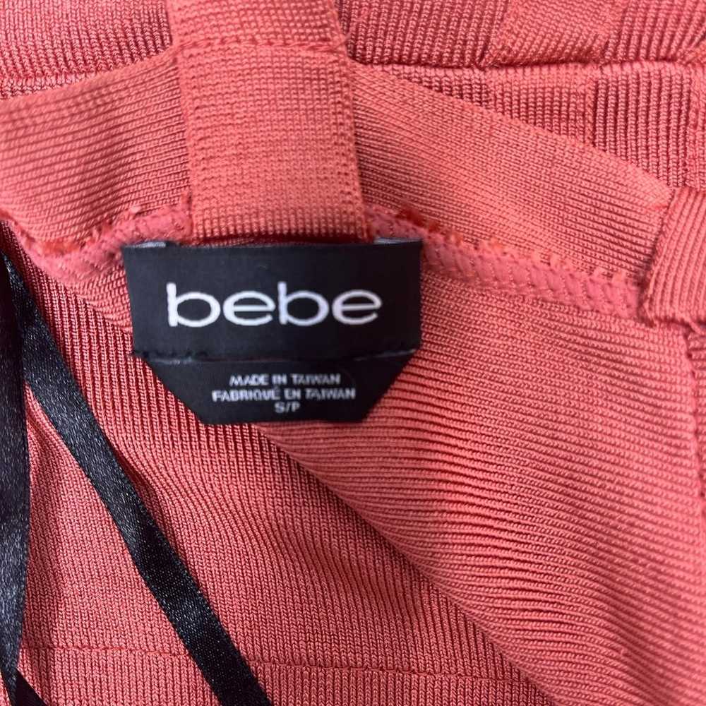 Bebe Womens Bodycon Cocktail Bandage Midi Dress C… - image 9