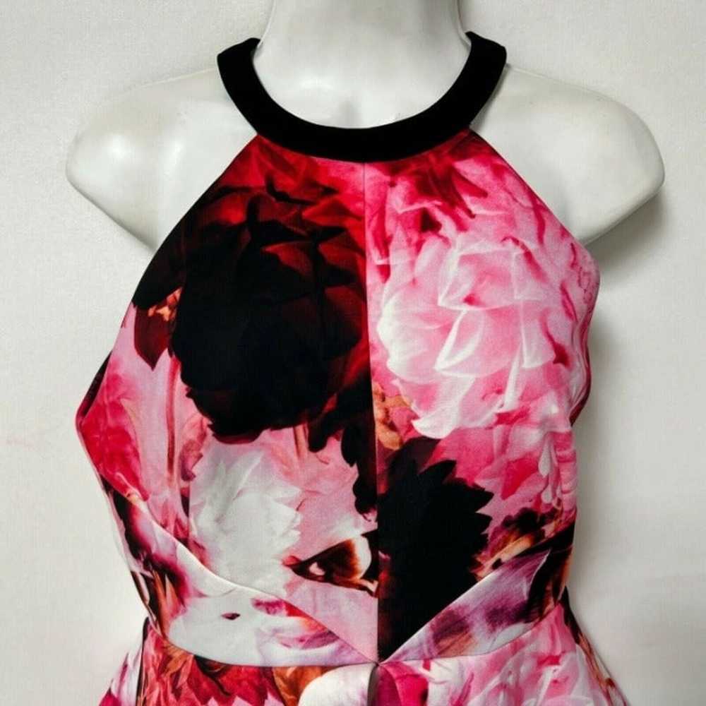 Keepsake Adore You Hot Pink Floral Print Dress Fi… - image 6