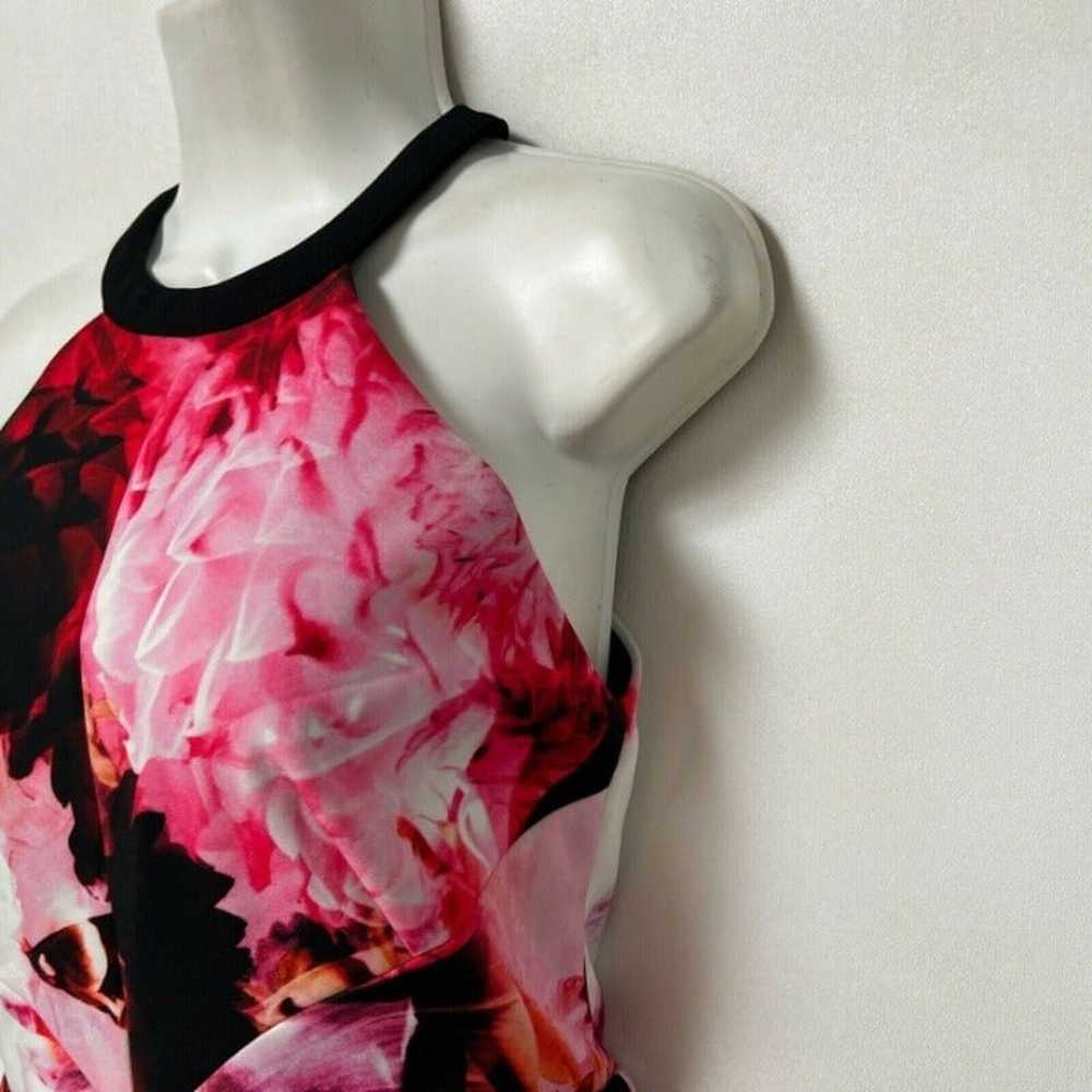 Keepsake Adore You Hot Pink Floral Print Dress Fi… - image 7
