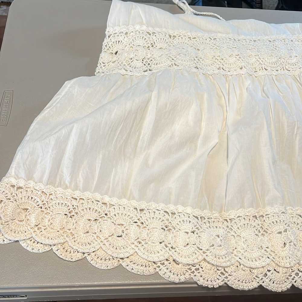 Anna Kosturova Crochet Filigree Maxi Skirt or Str… - image 7
