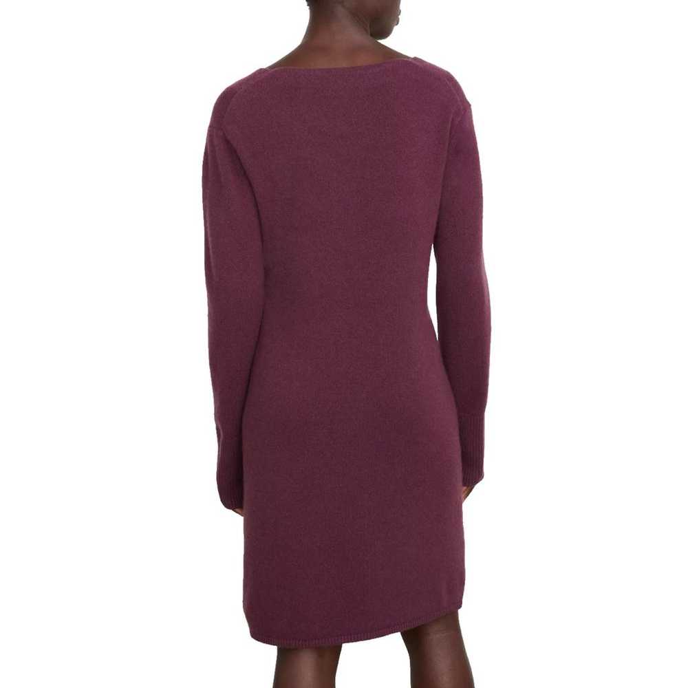 Vince Women's V-Neck Sweater Dress Wool Cashmere … - image 2