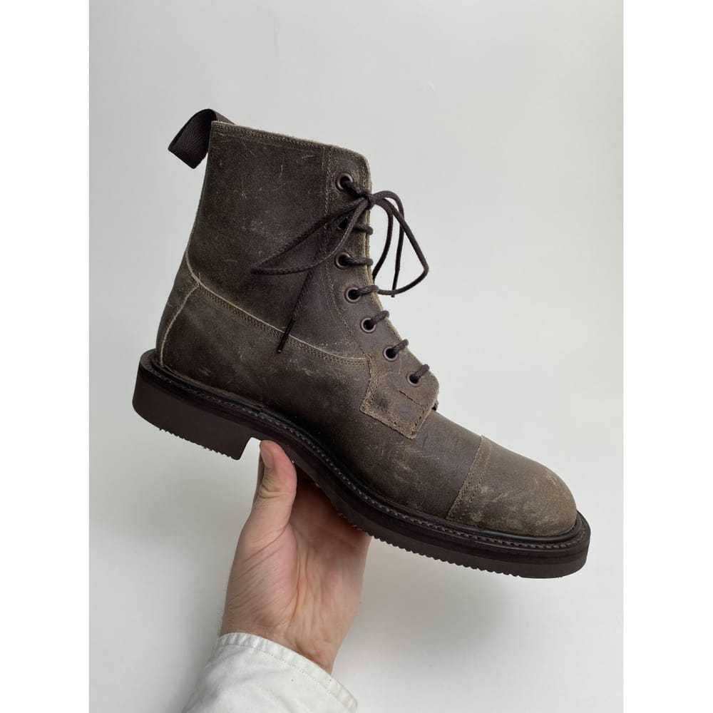 Trickers London Velvet boots - image 6