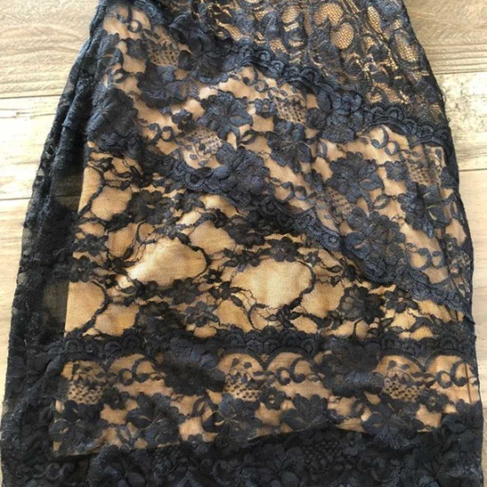 Black lace dress - image 1
