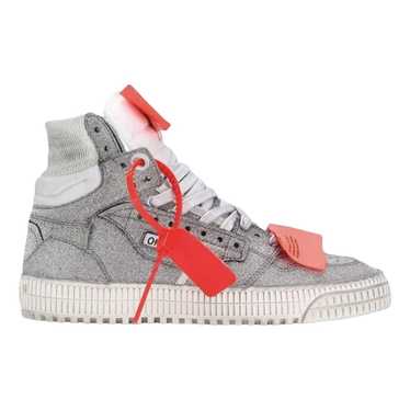 Off-White Off-Court glitter trainers - image 1