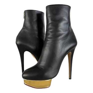 Charlotte olympia ankle boots best sale