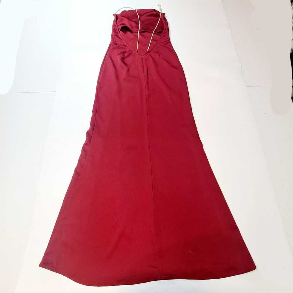 NBD Alessi Gown in Burgundy Small - image 10