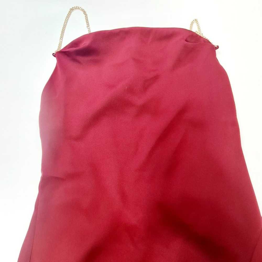 NBD Alessi Gown in Burgundy Small - image 4