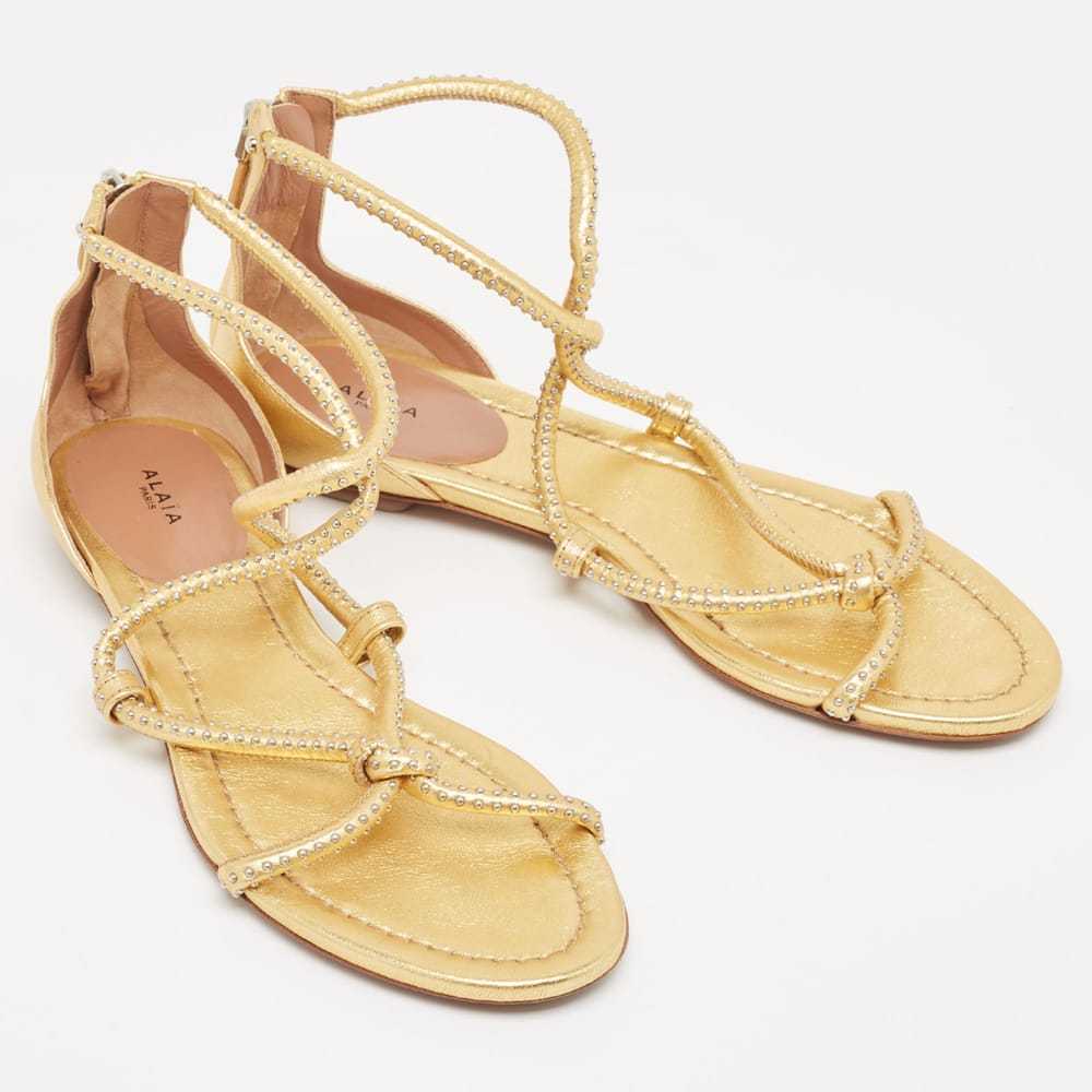 Alaïa Patent leather sandal - image 3