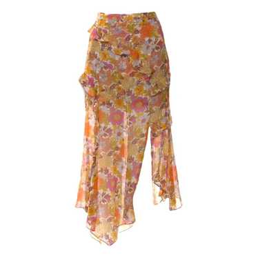 Veronica Beard Silk maxi skirt - image 1