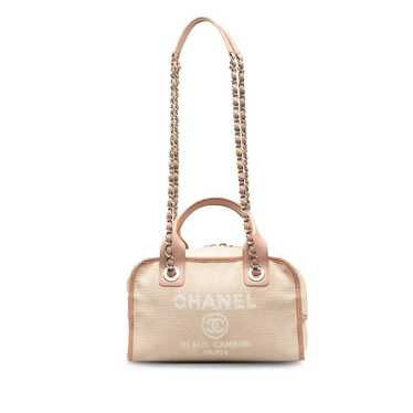 Chanel Deauville leather crossbody bag - image 1