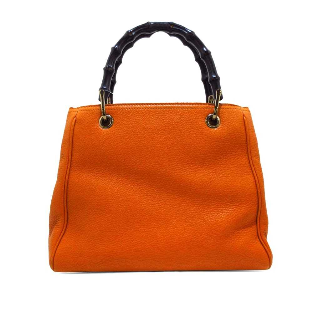 Gucci Bamboo Shopper leather crossbody bag - image 3