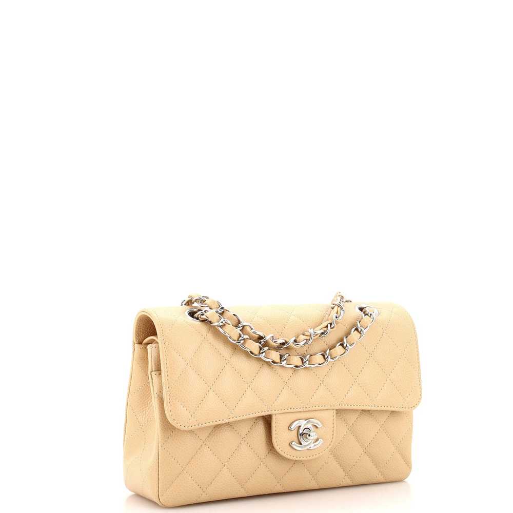 CHANEL Classic Double Flap Bag Quilted Caviar Sma… - image 2