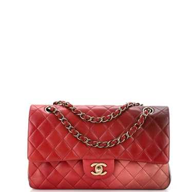 CHANEL Classic Double Flap Bag Quilted Ombre Lamb… - image 1