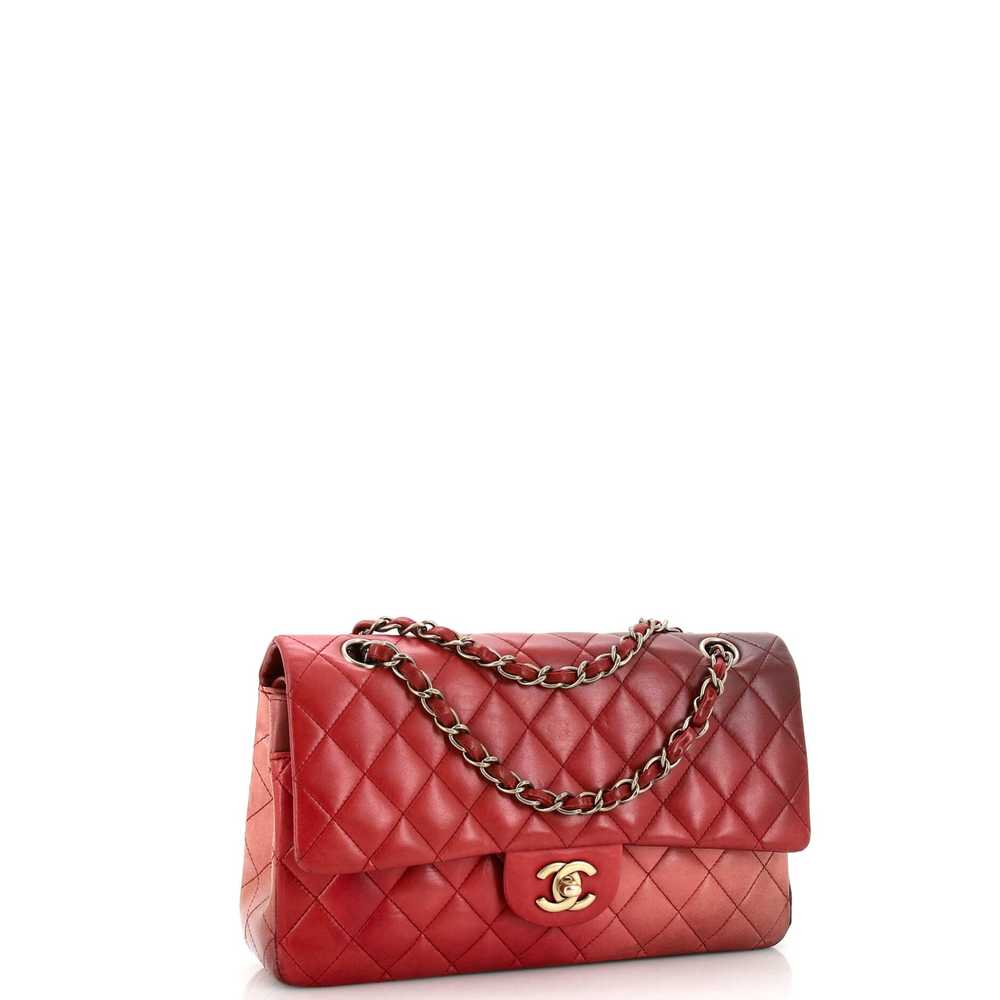 CHANEL Classic Double Flap Bag Quilted Ombre Lamb… - image 3