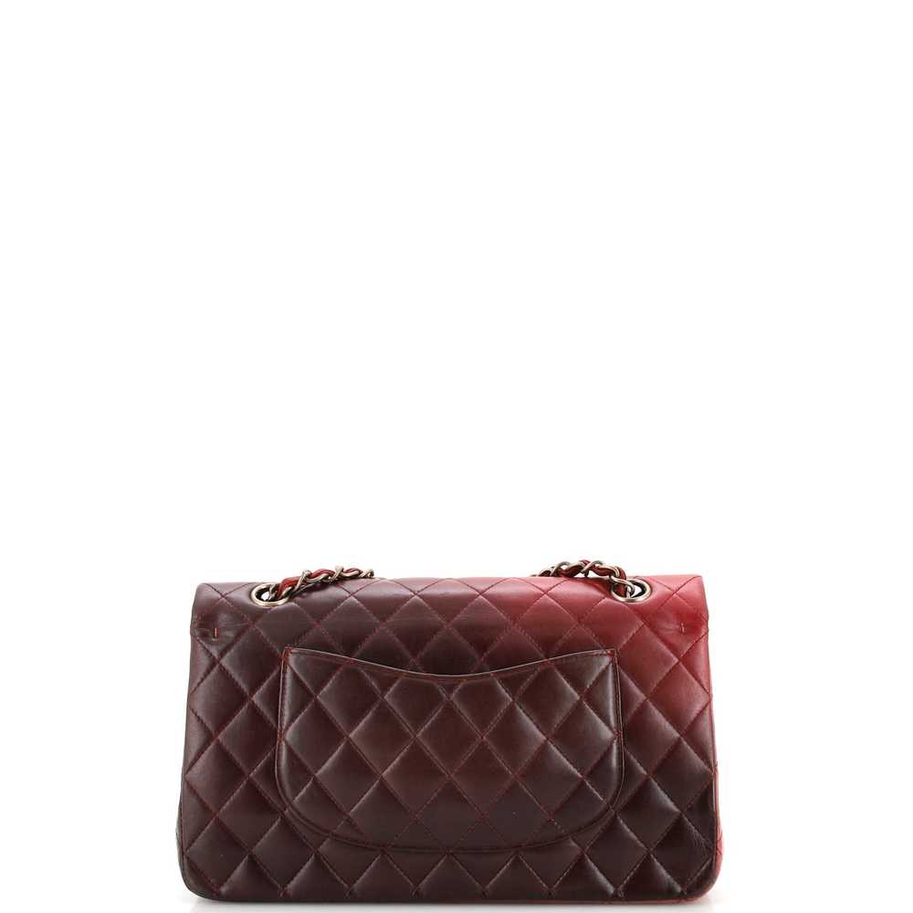 CHANEL Classic Double Flap Bag Quilted Ombre Lamb… - image 4