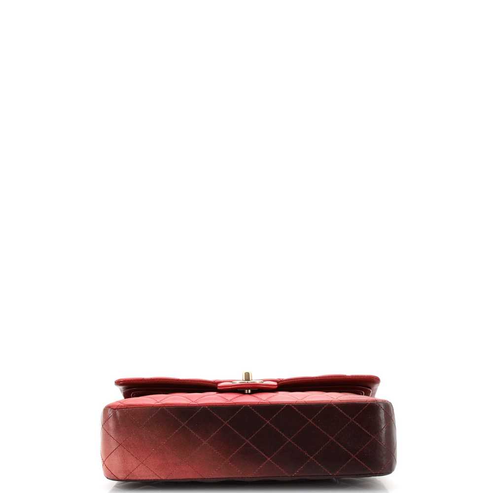 CHANEL Classic Double Flap Bag Quilted Ombre Lamb… - image 5