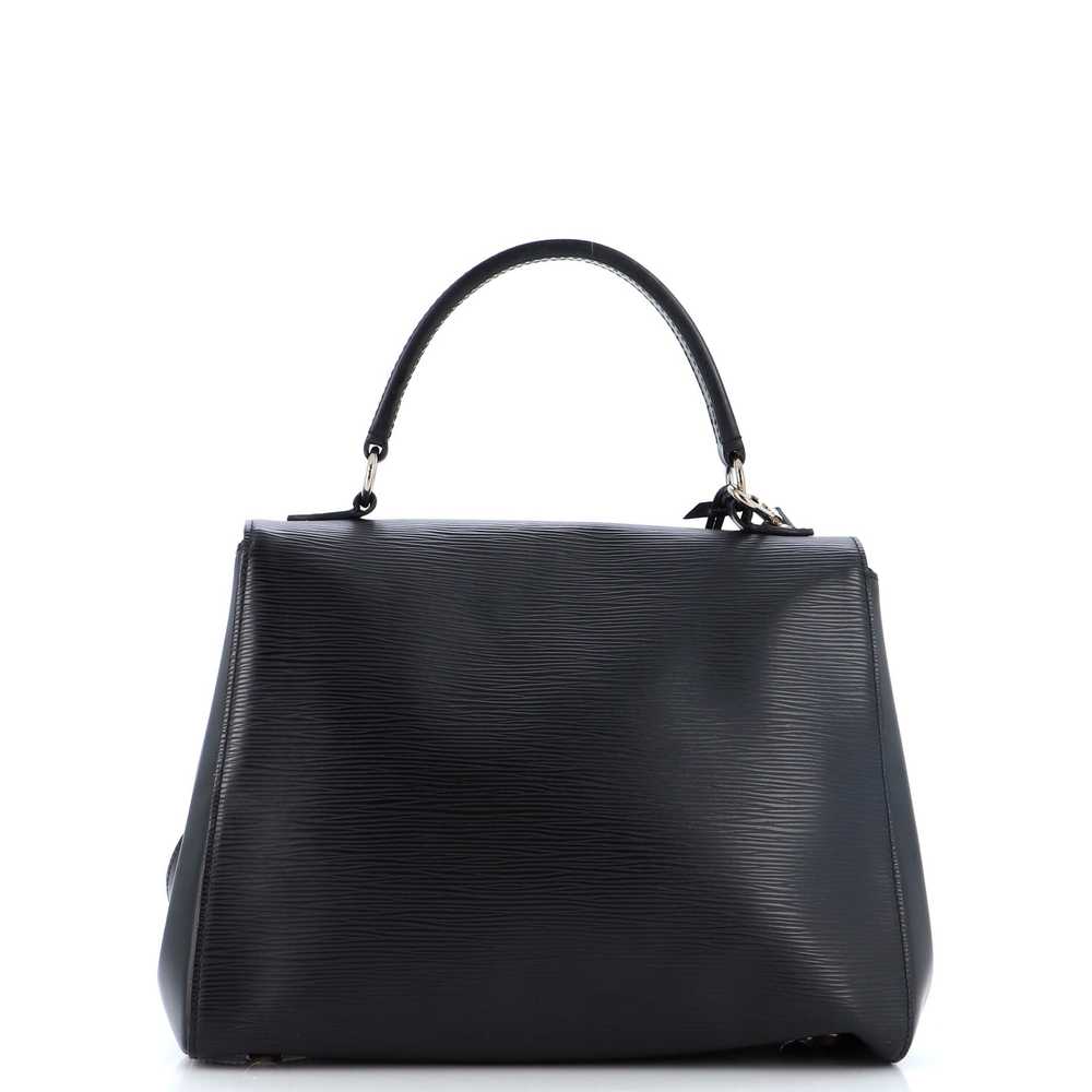 Louis Vuitton Cluny Top Handle Bag Epi Leather MM - image 3