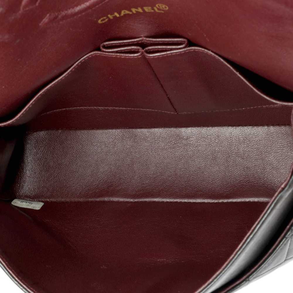 CHANEL Vintage Classic Double Flap Bag Quilted La… - image 6