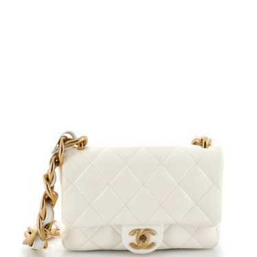 CHANEL Funky Town Flap Bag Quilted Lambskin Small