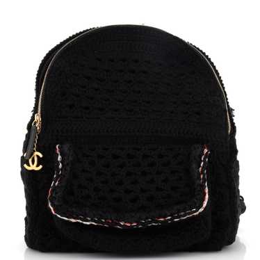 CHANEL Cayo Coco Backpack Crochet