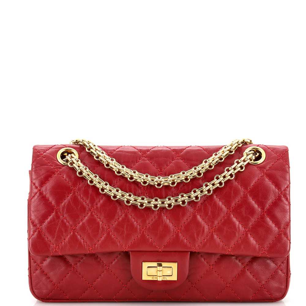 CHANEL Reissue 2.55 Flap Bag Quilted Aged Calfski… - image 1