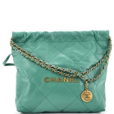 CHANEL 22 Chain Hobo Quilted Calfskin Small - image 1