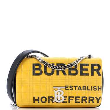Burberry Lola Shoulder Bag Quilted Lambskin Small