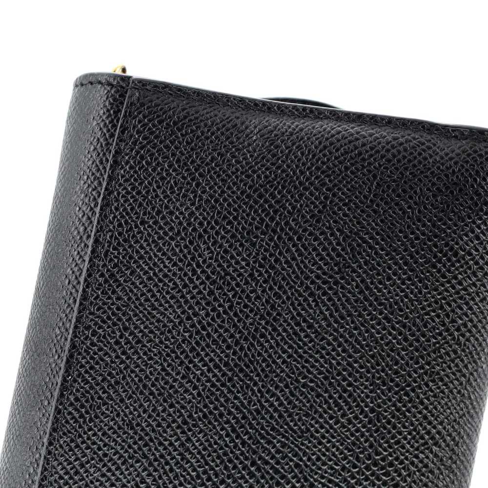 Christian Dior Saddle Chain Wallet Leather - image 8