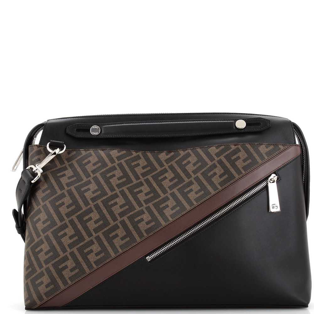 FENDI By The Way Briefcase Zucca Coated Canvas wi… - image 1