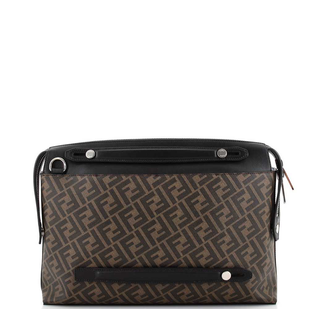 FENDI By The Way Briefcase Zucca Coated Canvas wi… - image 3