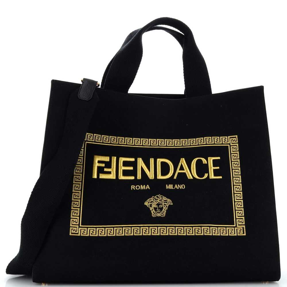 FENDI x Versace Fendace Convertible Shopping Tote… - image 1