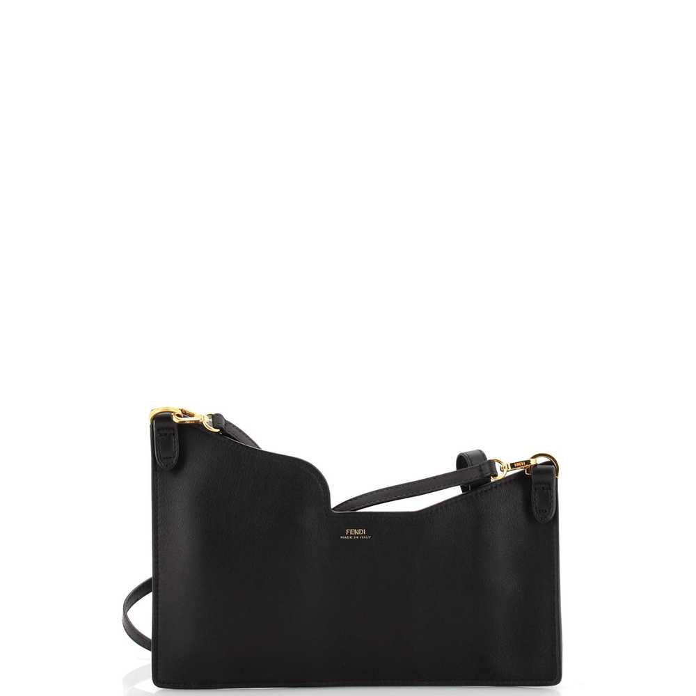 FENDI Bustine 3 Pockets Crossbody Bag Leather Mini - image 3