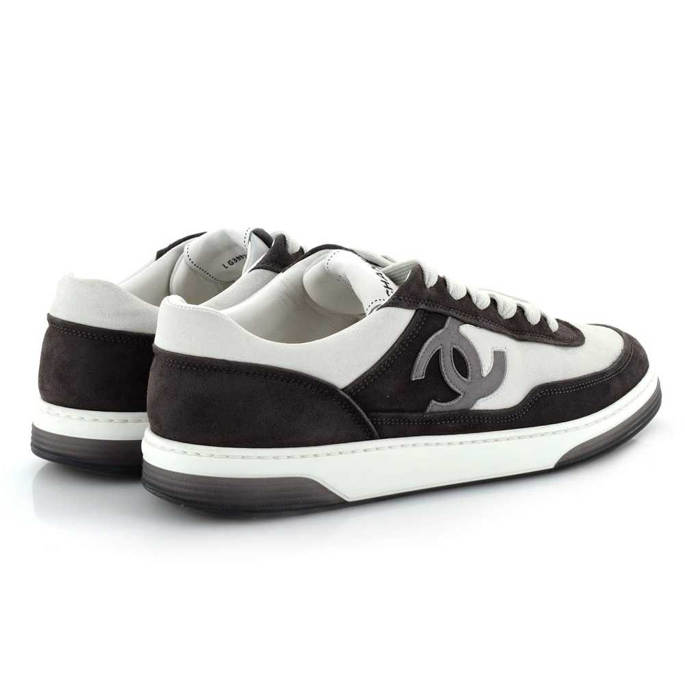 CHANEL Women's CC NM Low-Top Sneakers Suede - image 3