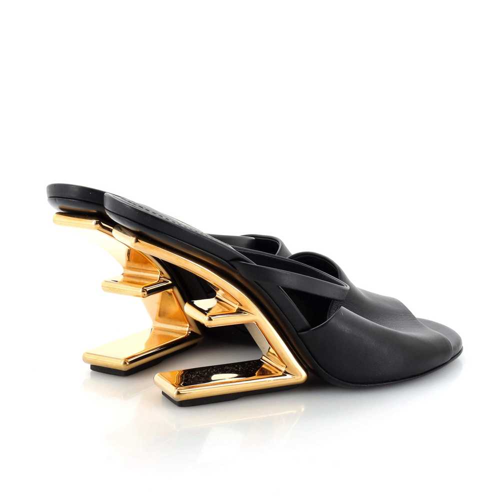 FENDI Women's First Heeled Sandals Leather - image 3