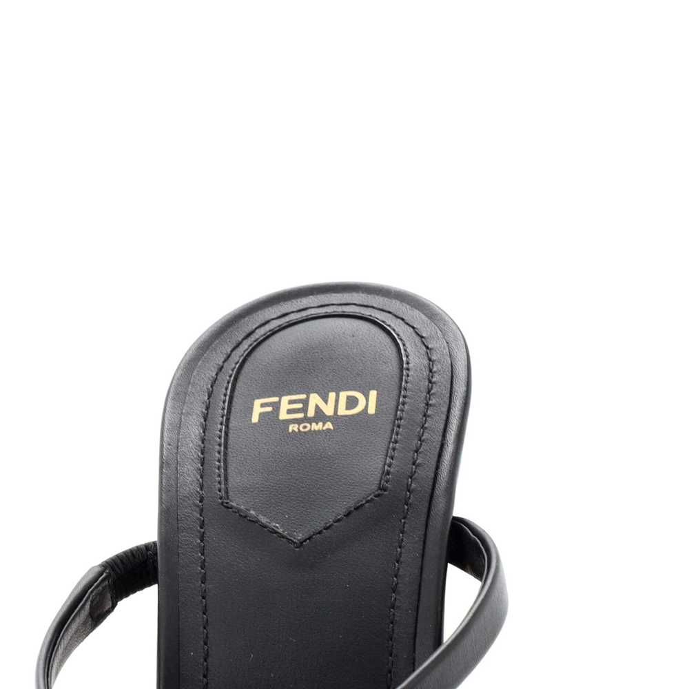 FENDI Women's First Heeled Sandals Leather - image 6