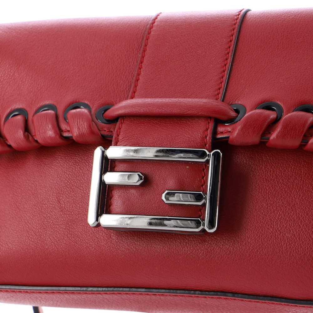 FENDI Baguette Bag Whipstitch Leather - image 6