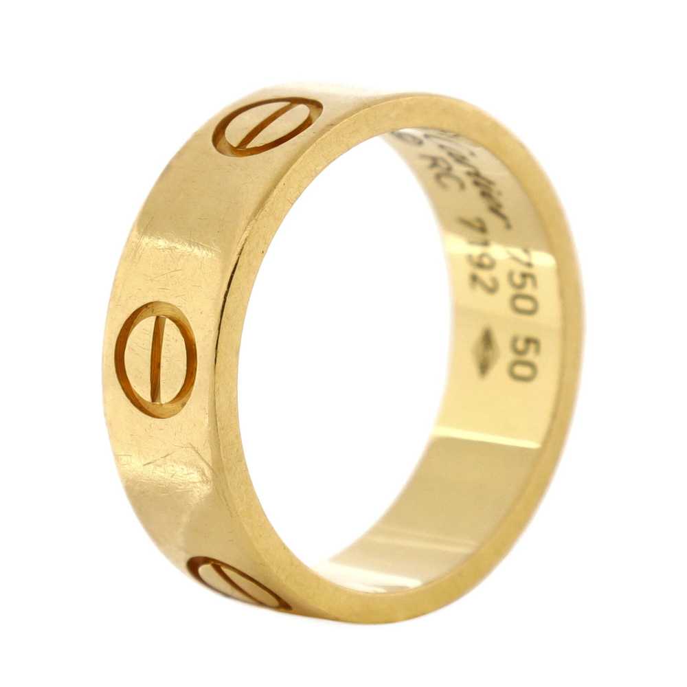 Cartier Love Band Ring - image 2