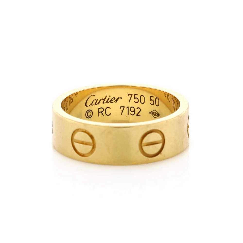 Cartier Love Band Ring - image 3
